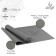 Sangh yoga rug, 173 × 61 × 0.4 cm, gray color