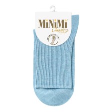 Носки женские MiNiMi Cotone, размер 35-38, цвет blu сhiaro