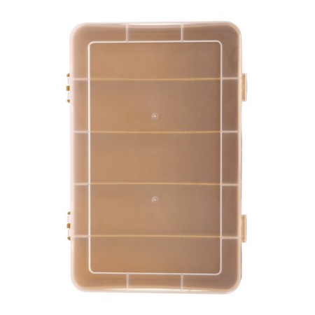 Box for trifles K-12, plastics, 19 x 12.5 x 4.7 cm, yellow-3
