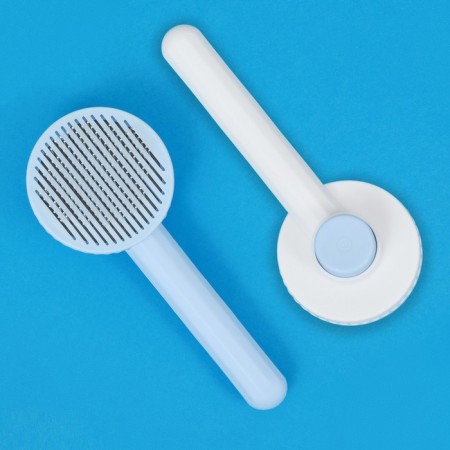Pucrhester plastic with self -cleaning function, 7.7 x 19.1 cm, blue-1