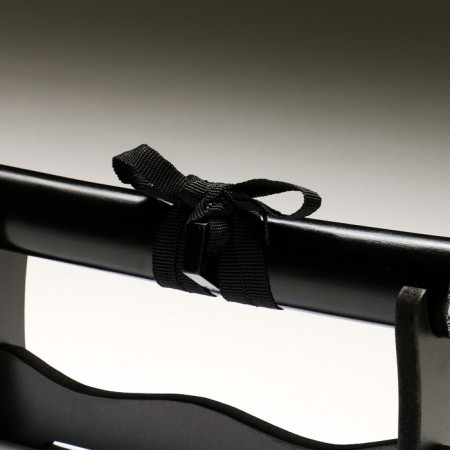 Souvenir weapon "Katana on the stand", black scabbard, 100 cm, mix-5