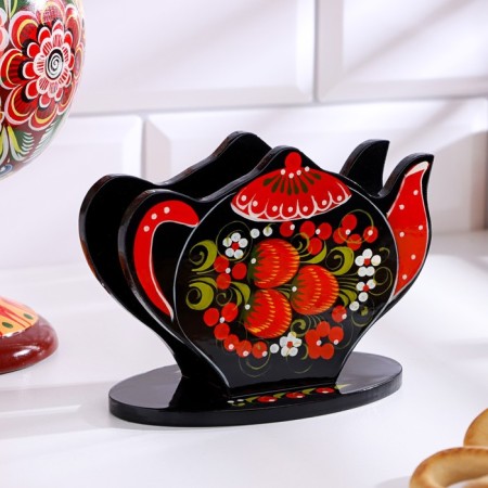 Napkin "kettle", Khokhloma