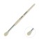 Round Brush No. 8 (clip diameter 8 mm; hair length 26 mm), wooden handle, calligrata
