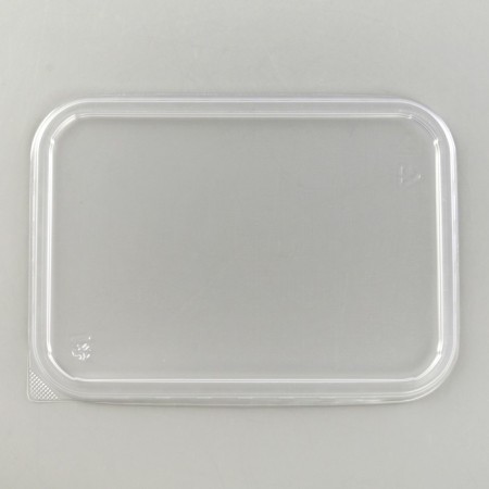 Plastic disposable “Juplast”, 18.6 × 13.2 × 4.8 cm, for a flat container, the color is transparent-1