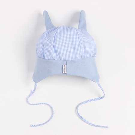 Children's hat, blue color, size 42-44-2