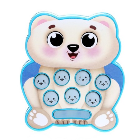 Board game "Catch and press", 1 player, 5+-1