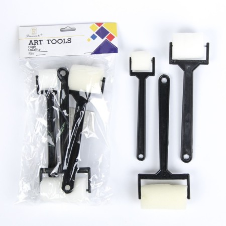 A set of foam rollers, 3 pieces (6 cm, 4 cm 2.5 cm)