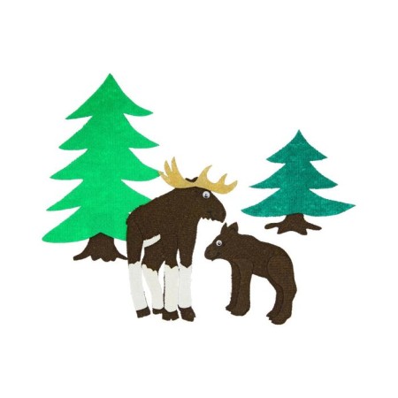 Didactic Set "Wild Animals", 22 details-3