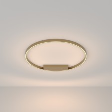 Светильник потолочный Maytoni MOD058CL-L50BS3K, 1хLED, 50Вт, 80х80х3,5 см, 2400Лм, цвет латунь