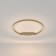 Ceiling Lamp Maytoni Mod058CL-L50BS3K, 1XLED, 50W, 80x80x3.5 cm, 2400lm, brass color