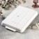 Porcelain dish for baking Magistro "Blanche", 40.5 × 25.5 cm, white color