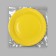 Plate plate single -toned paper, yellow color (18 cm)