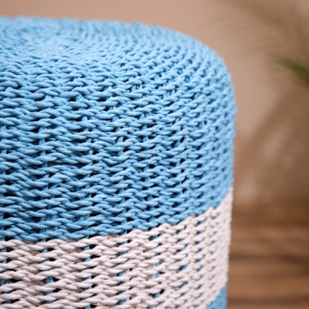 Wicker stool 40x40x50 cm-3
