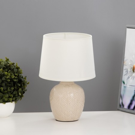 Avril table lamp E27 40w beige 20x20x30 cm