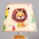 Board lamp "Leo" E14 40W white 20x20x35cm