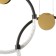 Bayerlux lamp "Olendal" LED 45W black and gold 62x5x44-150 cm