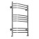 Water towel Domoterm "Laura", P10, 10 crossbars, 500 x 800 mm, chrome