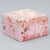 Capcake box, confectionery packaging, 4 cells "beloved", March 8, 16 x 16 x 10 cm