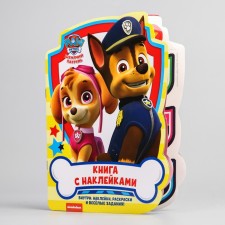 Set for creativity with stickers, PAW PATROL, 14 sheets
