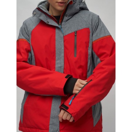 Ski suit female, size 58, red color-26