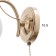 Bra 91333/1 E27 40W gold 21x19x21 cm