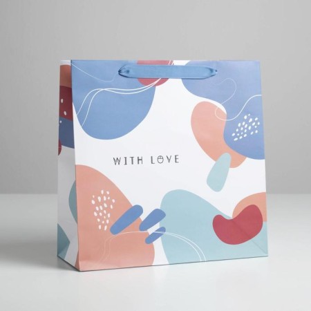 Gift Laminated Square, packaging, “Only for You”, 30 x 30 x 12 cm-1