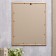 Photo frame pine c24 brown 35x45 cm (plastic screen)