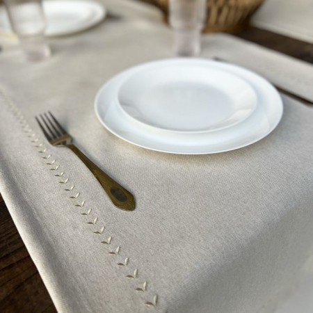 Serving path "CONTA", size 50x140 cm, cream color-1