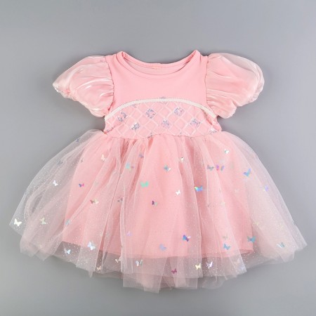 Carnival set "Stylish Princess": rim, dress pink, height 98 cm-5