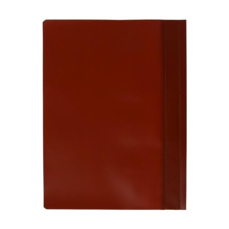 Calligrata, A4, 120 μm, brown, transparent top folder-3