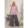 Female blouse, size 54, pink color