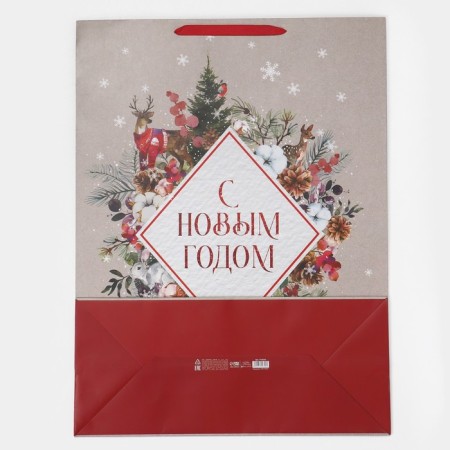 Laminated vertical package Happy New Year, 61 x 46 x 20 cm, New Year-5