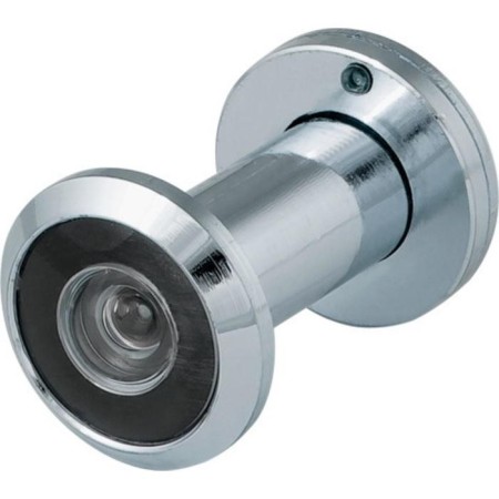 Glazer, DVS1, 16*180*35x60 (Optics plastic, curtain steel, viewing angle 180) CP, color chromium