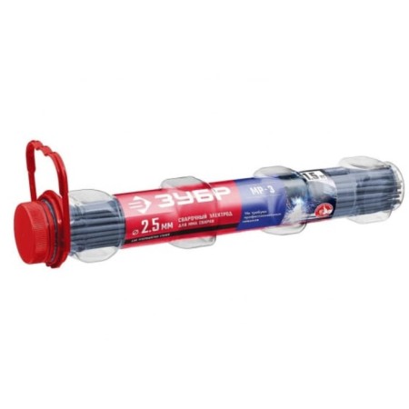 Electrodes welding bison MP-3 40011-2.5, with routine coating, d = 2.5 x 350 mm, 1.5 kg