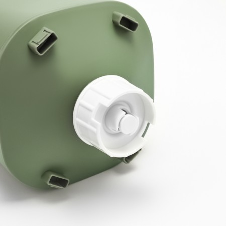 Auto -pound 3.8 liters, non -slip legs, green-7