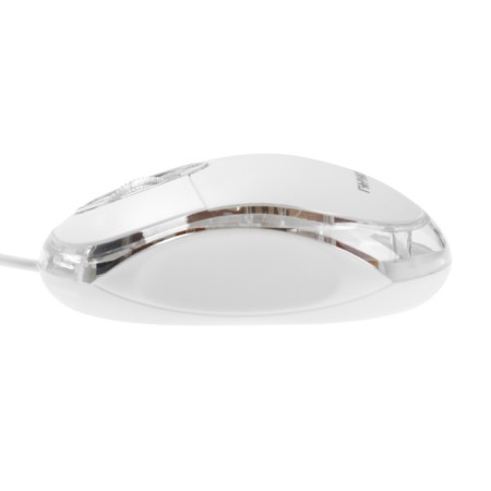 GM-100W garrison, wired, optical, 1000 dpi, USB, white-3
