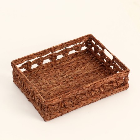 Wicker basket, 45x35x12 cm, reeds-1