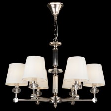 Люстра Maytoni MOD018PL-06CH, 6хE14, 40Вт, 66х66х145 см, цвет хром