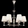 Maytoni Mod018PL-06CH, 6HE14, 40W, 66x66x145 cm, chromium color