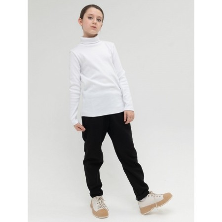 Jumper for girls, height 164 cm, white color-4