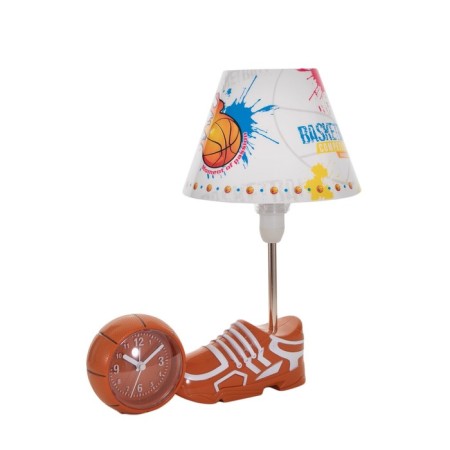 Basketball table lamp E14 15W orange-white 6x30x32.5 cm Risalux-8