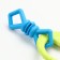 Chewing toy "Always together!", TPR, 18.5 cm, candy/circle/key