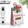 Folding “Parcel” box, 15 x 7 x 22 cm, new year