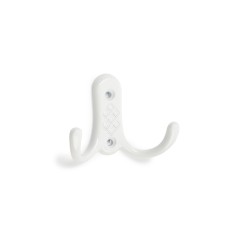 Hook furniture tundra TKD024 Light, two -rod, white