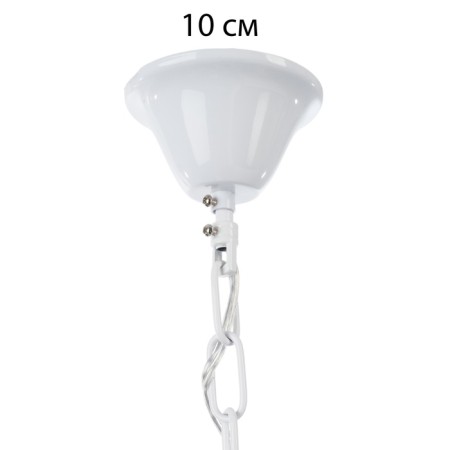 Milano chandelier 6he14 40W white-gold 68x68x79 cm-10