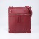 Cross-Bodi bag with zipper, burgundy color