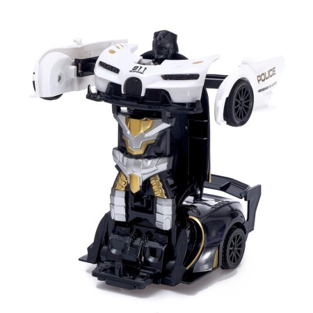 Robot Radio -controlled "Sports", transforms, works from batteries, color mix-11
