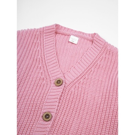 Cardigan Children's Knit, height 98 cm, pink color-8