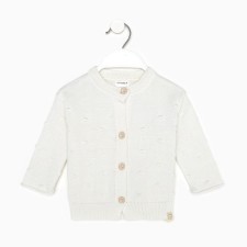 Cardigan Knitted baby I, r.74-80, milk