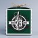 Gift folding box, packaging, “February 23”, 12 x 12 x 12 cm